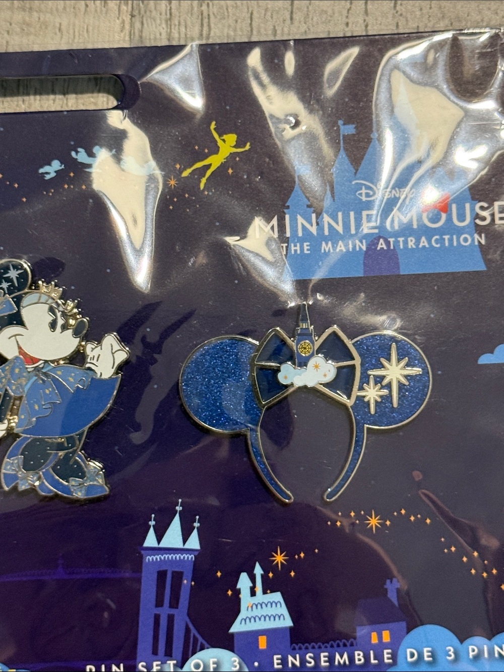 Limited EditionDisney Minnie Mouse Attraction Series Pin Backing — Peter Pan - Picture 5 of 5